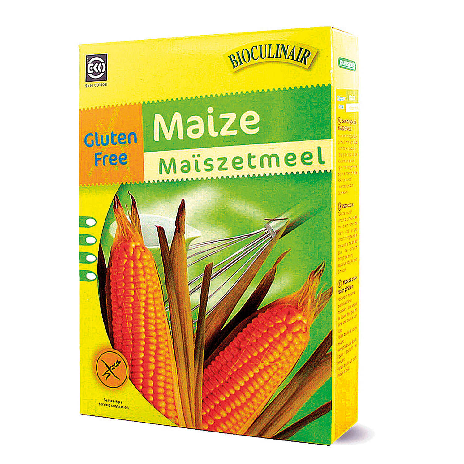Amidon de maïs bio sans gluten