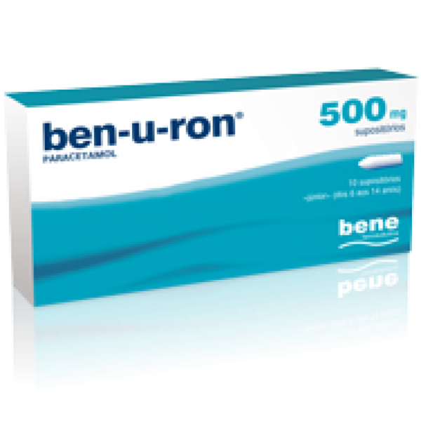 Ben-U-Ron, 500 mg x 10 sup