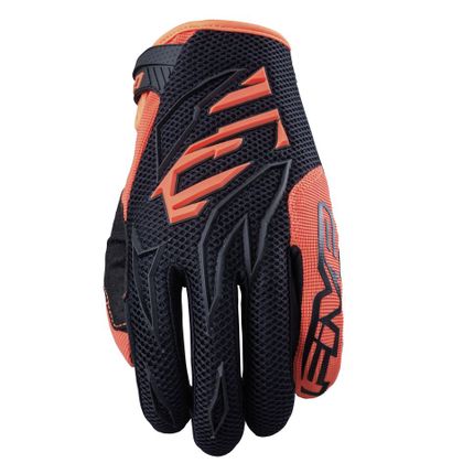 Gants cross Five MXF3 KID - BLACK FLUO ORANGE - Noir / Orange