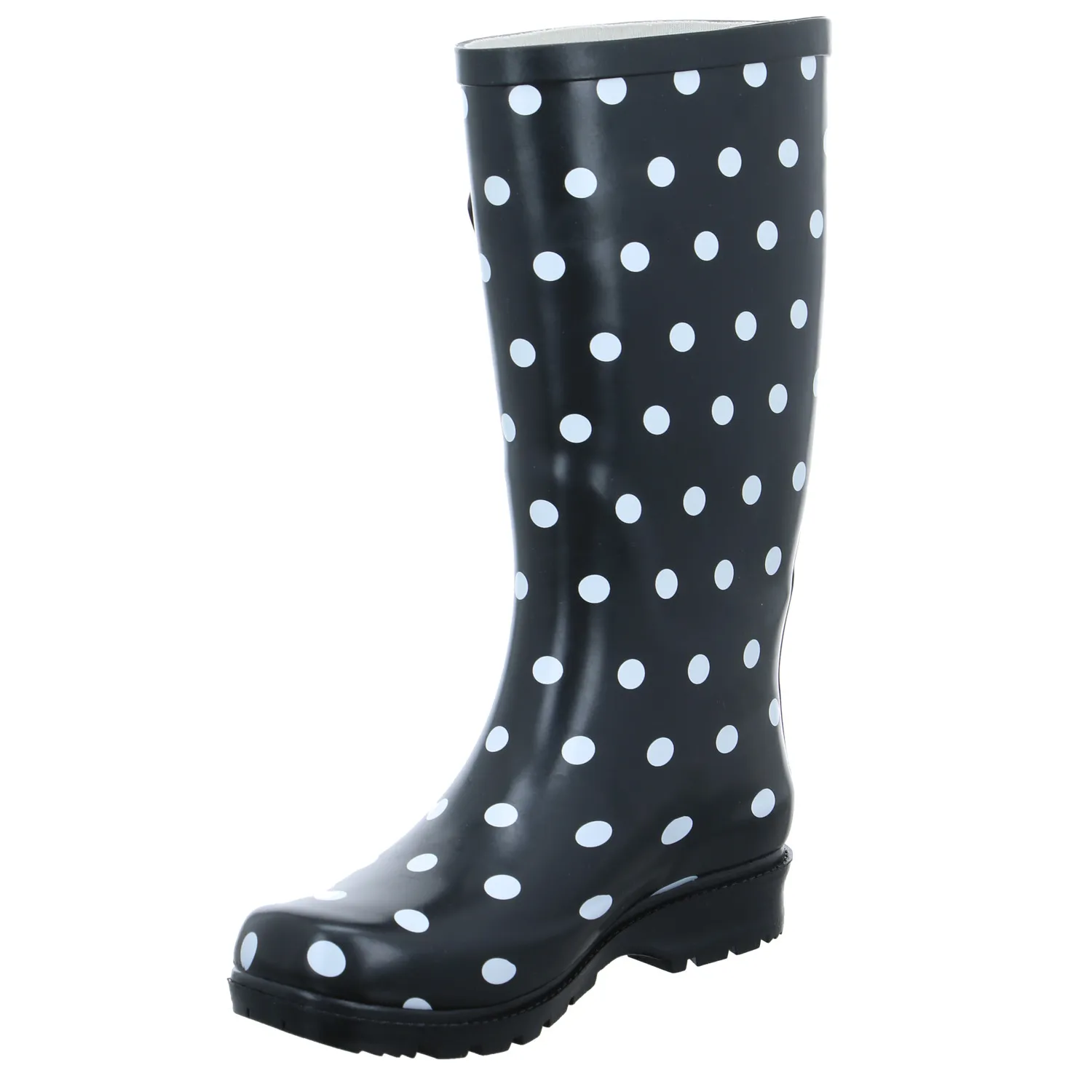 BECK Damen-Gummistiefel Schwarz Synthetik