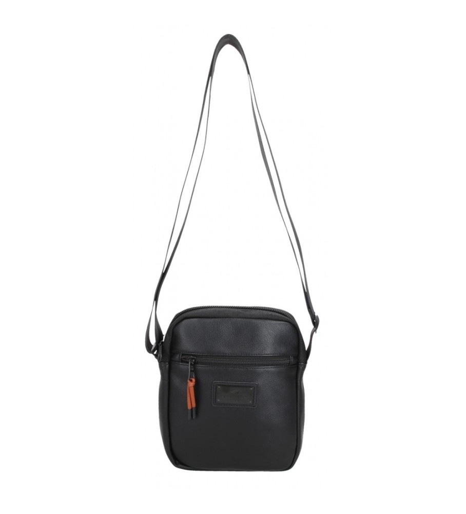 Bolsa de ombro preta Pepe Jeans Egham