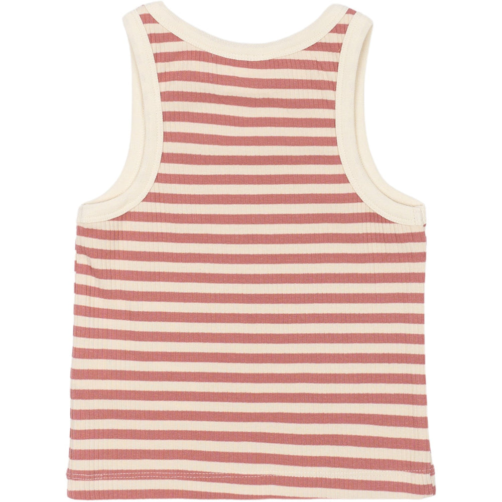 Køb The New Old Rose Striped Moore Short Rib Top