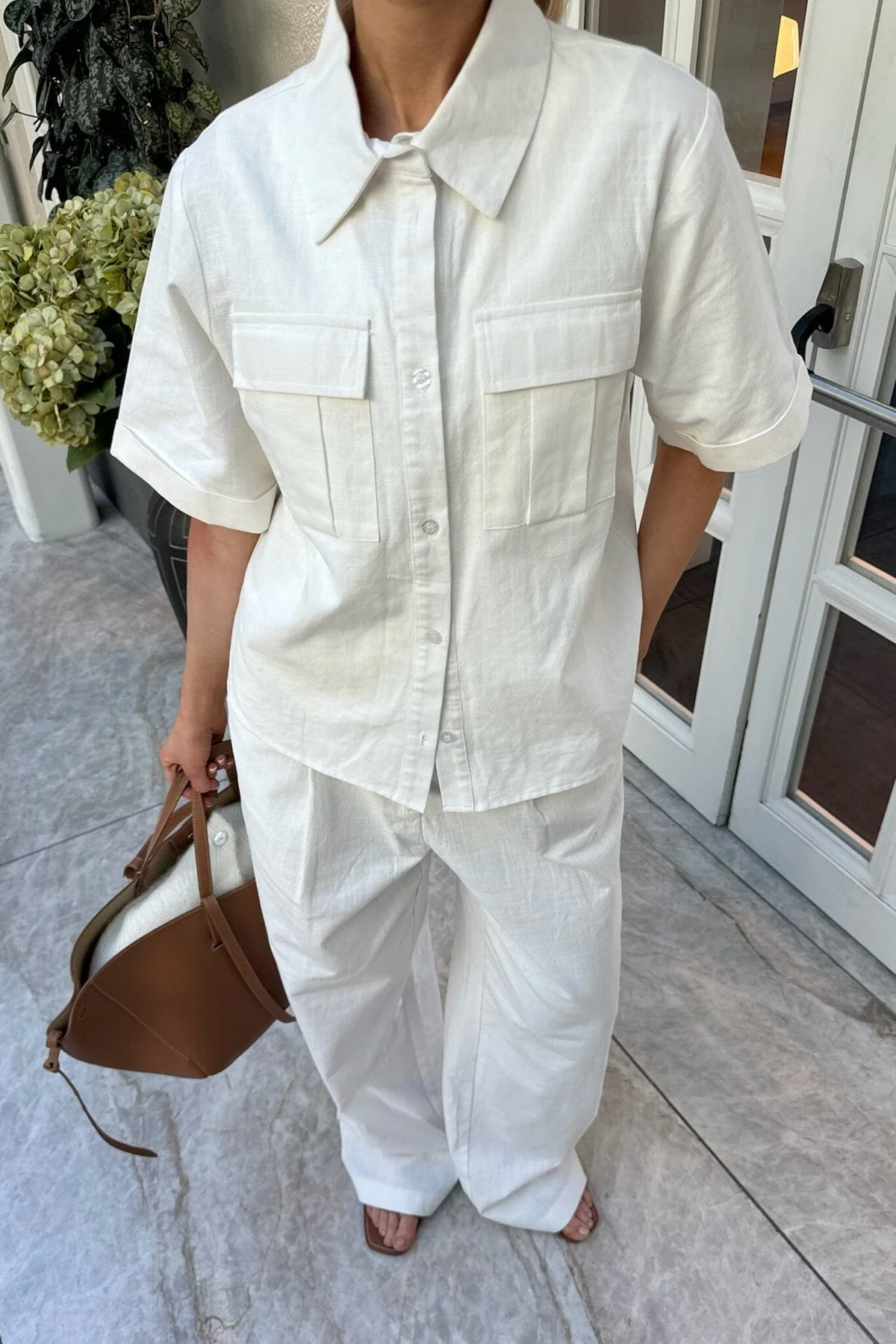BYIC Celinaic Pants white white