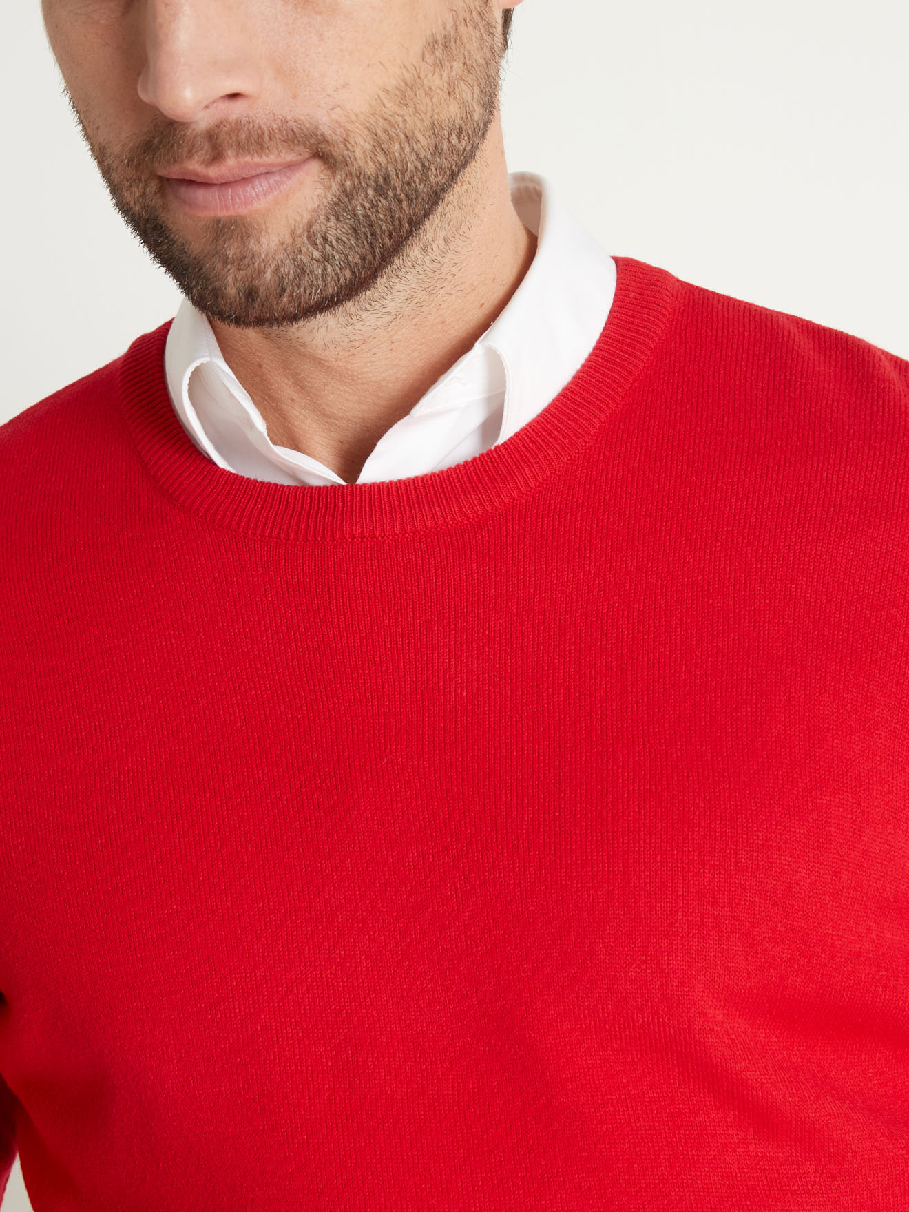 Pull encolure ronde 100% acrylique
