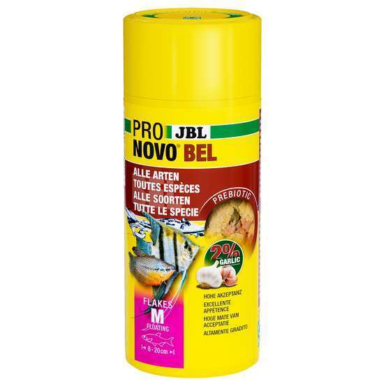 Pronovo Bel Flakes pour poissons d'aquarium M 250ml