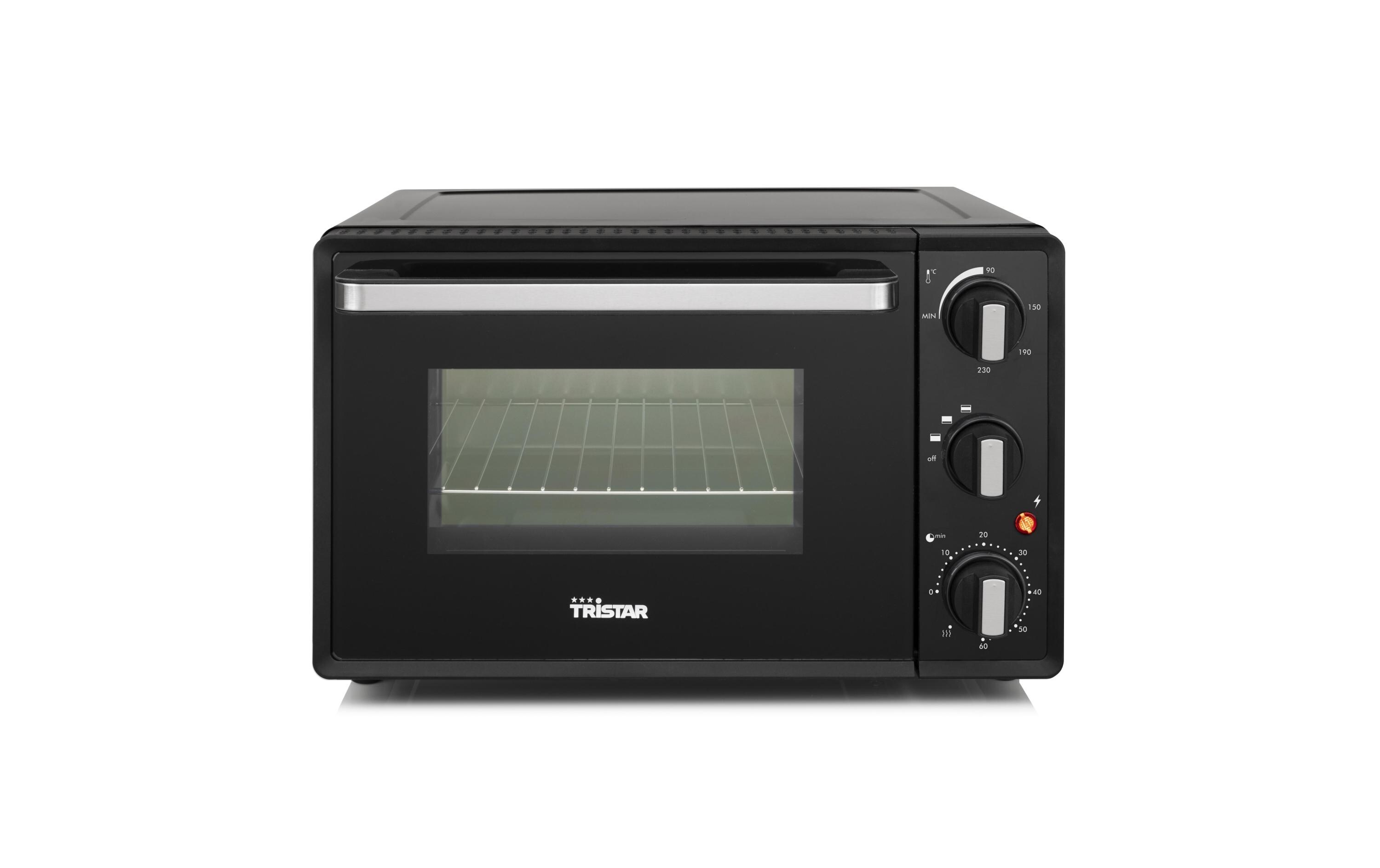 Backofen OV-3620 19 l, Schwarz<br>Mini-Backofen zum Backen, Grillen und Toasten