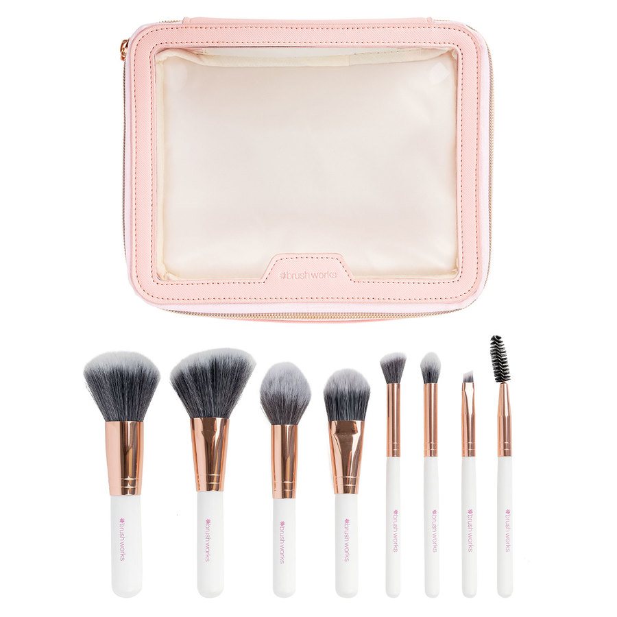 Brushworks Exclusive Makeup Brush Set 9pcs