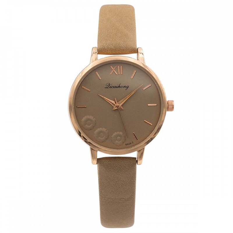 Montre Femme CHTIME bracelet Cuir Marron