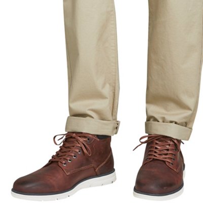 Chaussures de villes homme Jfwtubar Leather Brandy Sts JACK JONES