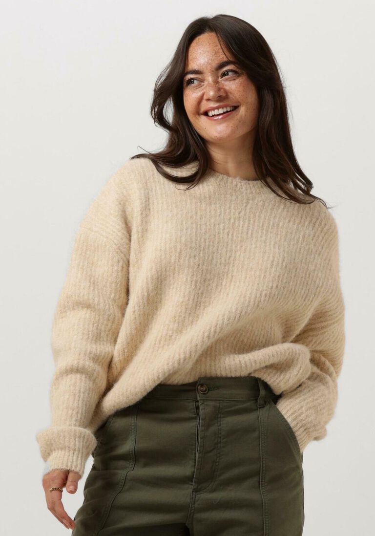 CIRCLE OF TRUST beige circle of trust trui joy knit