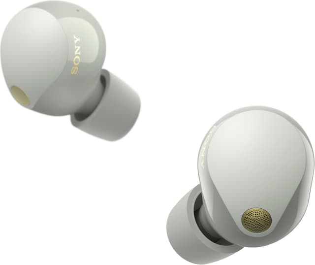 Sony WF-1000XM5 True Wireless in-ear høretelefoner (sølv)