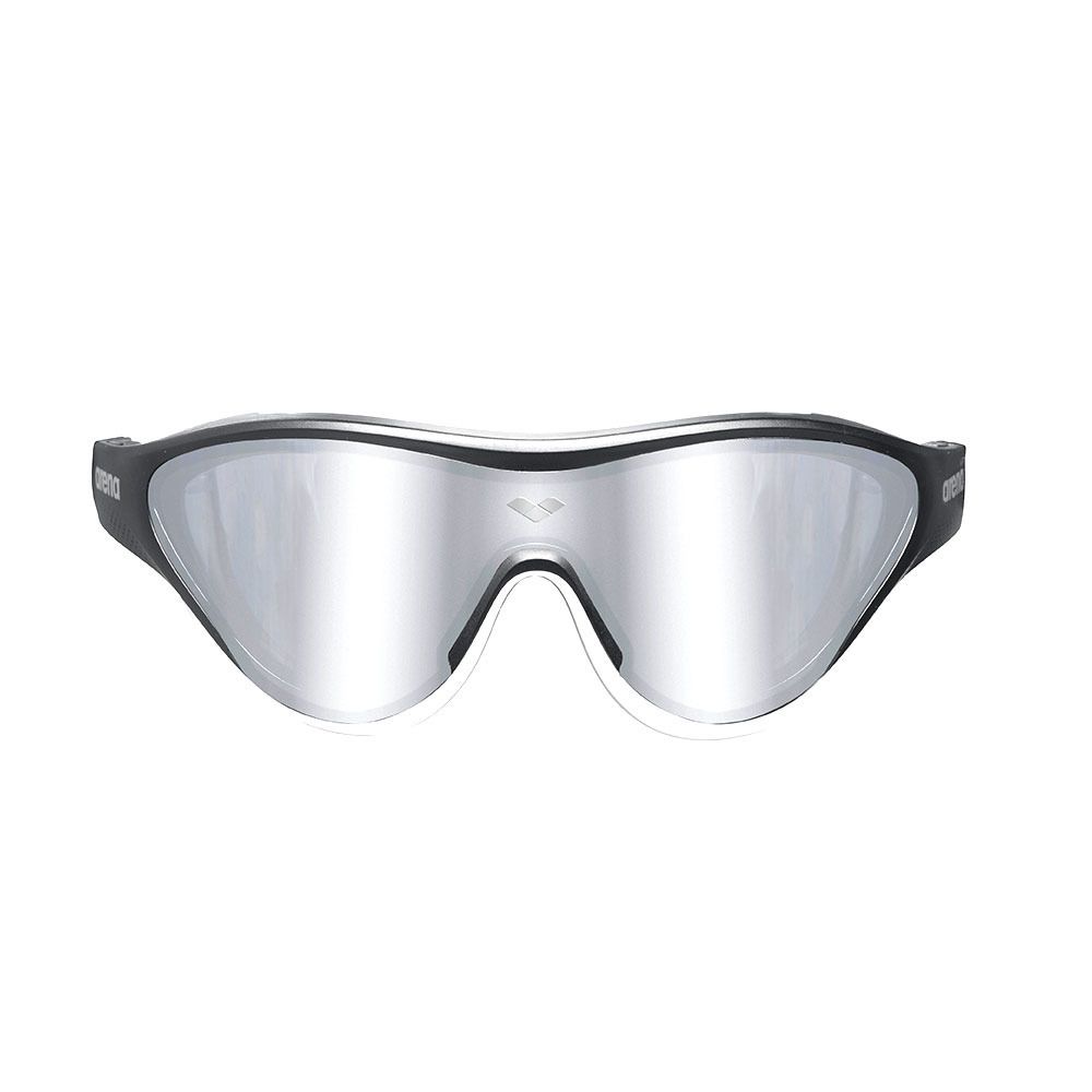 Arena THE ONE MASK MIRROR - Masque de natation silver/black/black