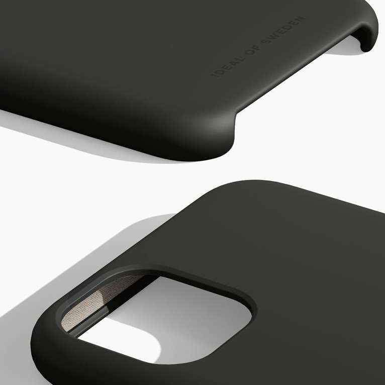 iPhone 15 Pro Max Silikon Hülle Case Recycled (IDSIC-I2367P-01) - Schwarz
