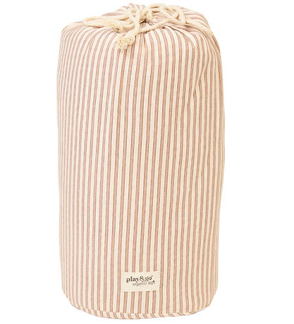 Play&Go Leget?jst?ppe - ?120 cm - Soft Organic - Stripes Brown