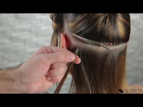 Extensions Anneaux Ombrées 10 Mèches 50/55cm