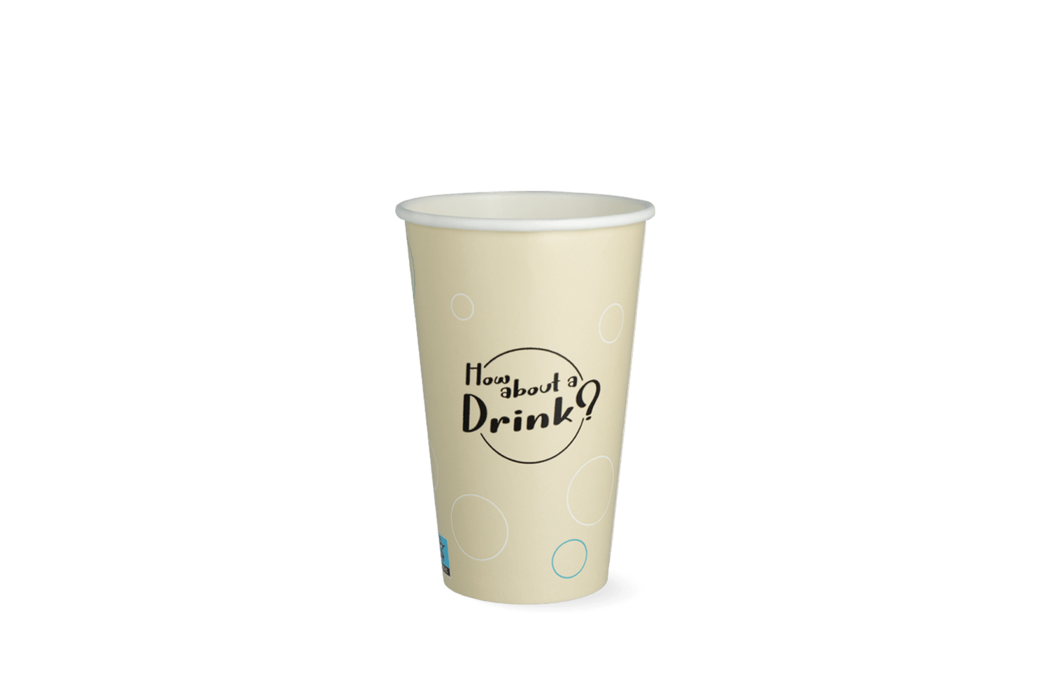 Milkshakebeker middel 400ml 16oz karton