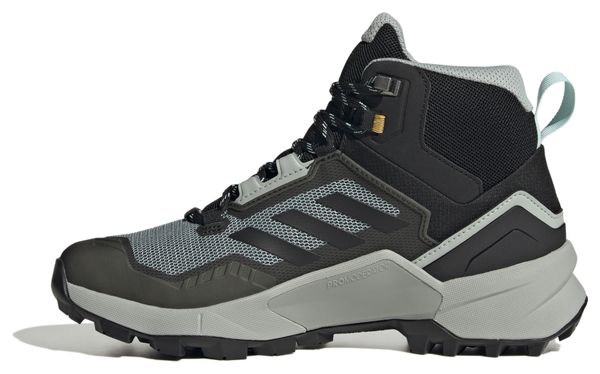 Chaussures de Randonnée Femme adidas Terrex Swift R3 Mid GTX Noir Gris