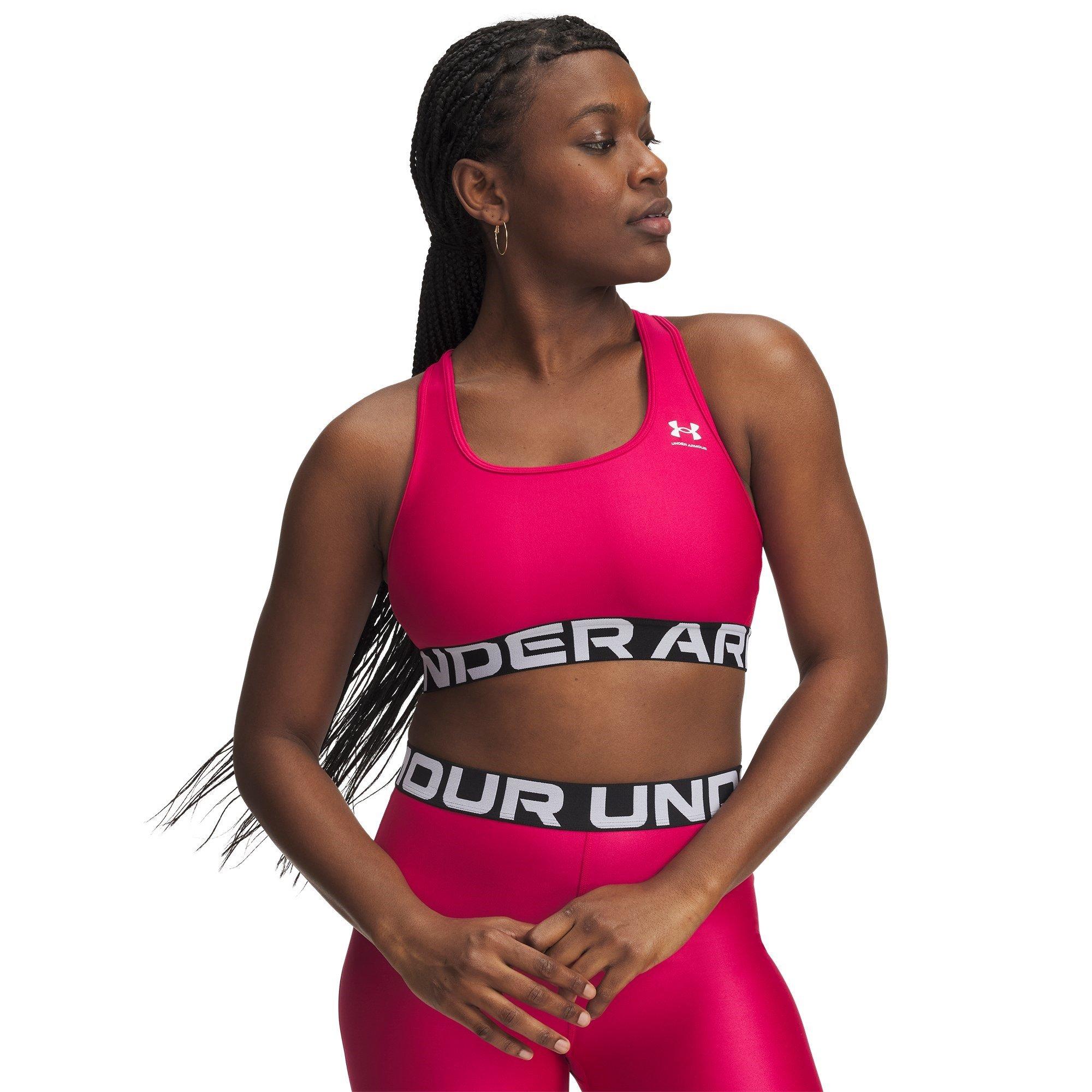 Under Armour HeatGear® Armour Mid Branded Sports Bra Women
