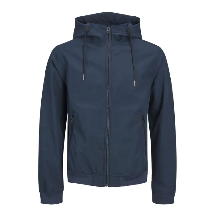 Jack & Jones Basic Hooded Softshell Jas Heren (plussize)