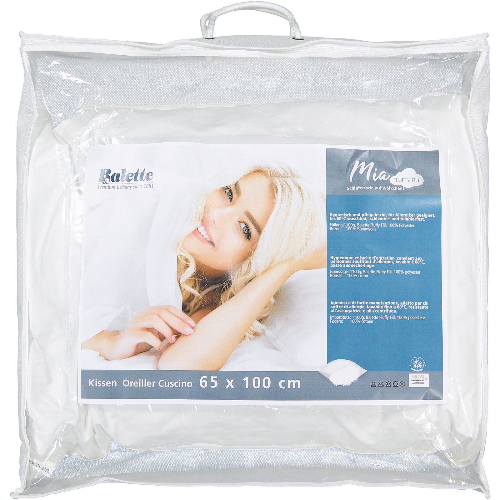 Balette Kissen Mia Fluffy Fill 50x70 Kissen