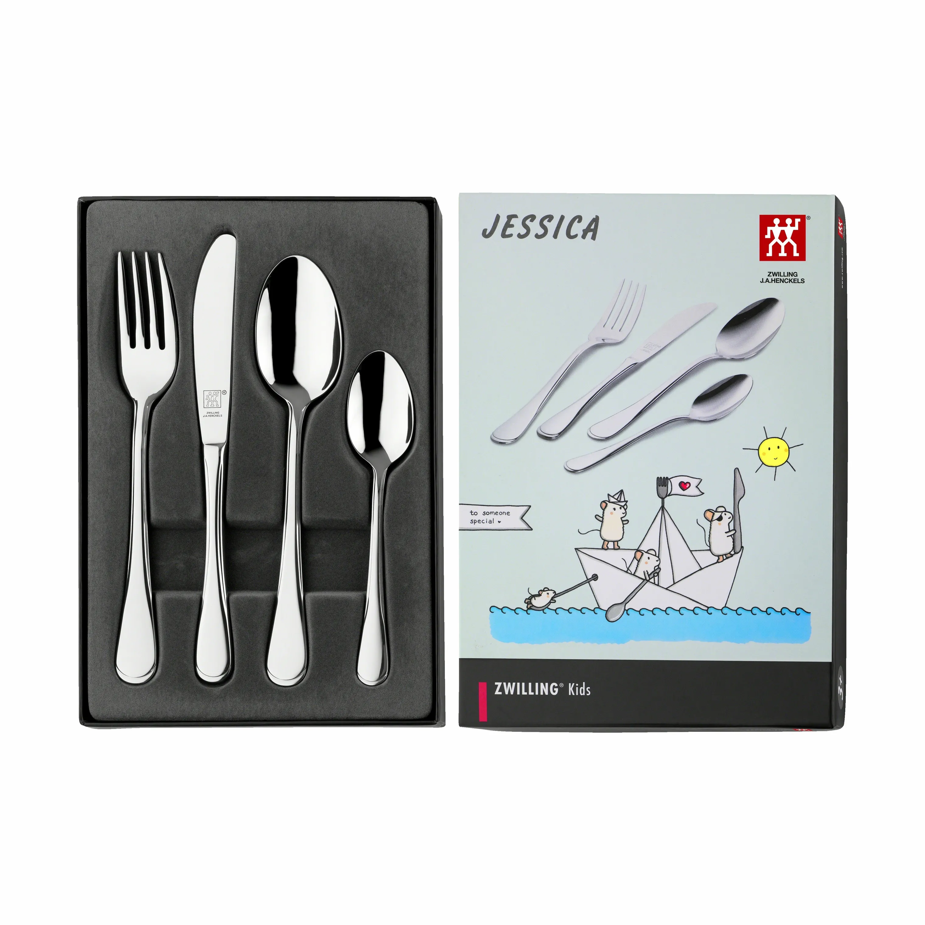 Zwilling Jessica Børnebestik - 4 dele