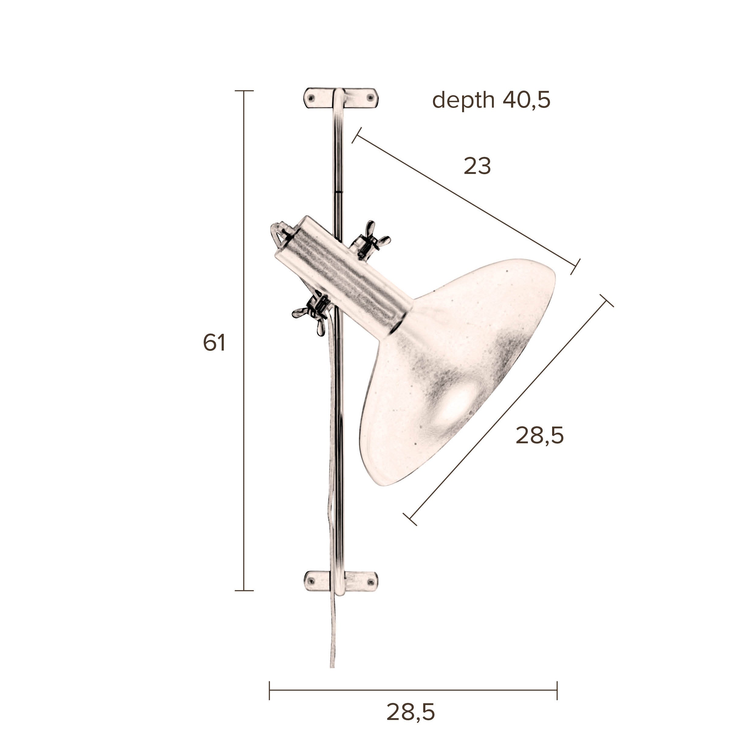 Dutchbone Karish Wandlamp