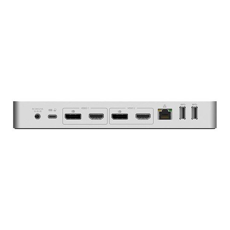 Station d'accueil affichage double écran 4K - Power Delivery 60 W