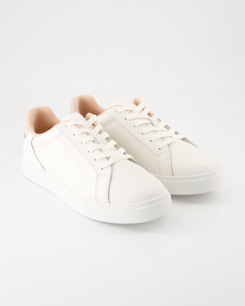 Tommy Hilfiger Essential Court Sneaker in Beige