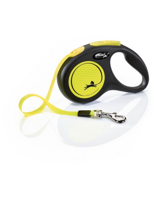 Flexi Rollijn New Neon Tape S 5 m - Hondenriem
