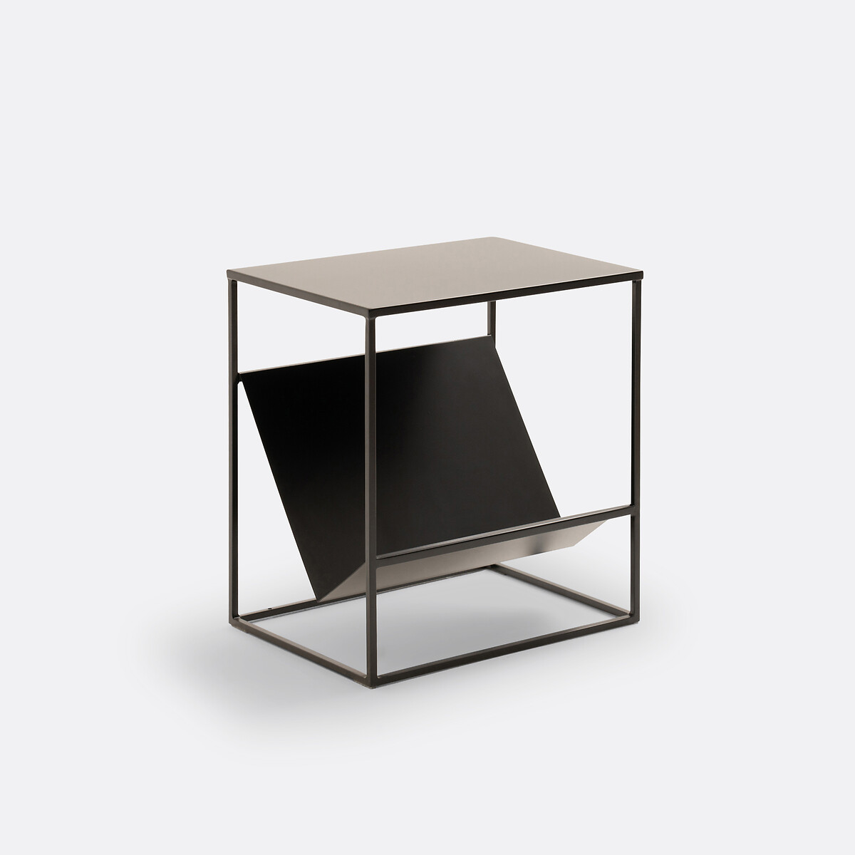 LA REDOUTE INTERIEURS<br>Mesa de apoio/porta-revistas, aço, Miva