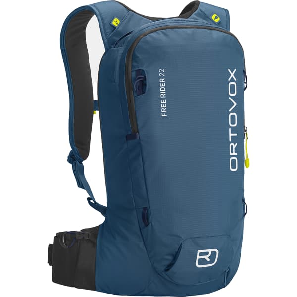 Sac à dos ski ORTOVOX FREE RIDER 22 PETROL BLUE