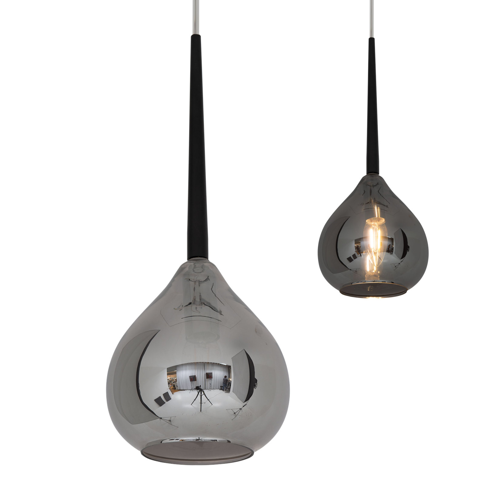 Pendelleuchte VASO - anthrazit - 136 cm