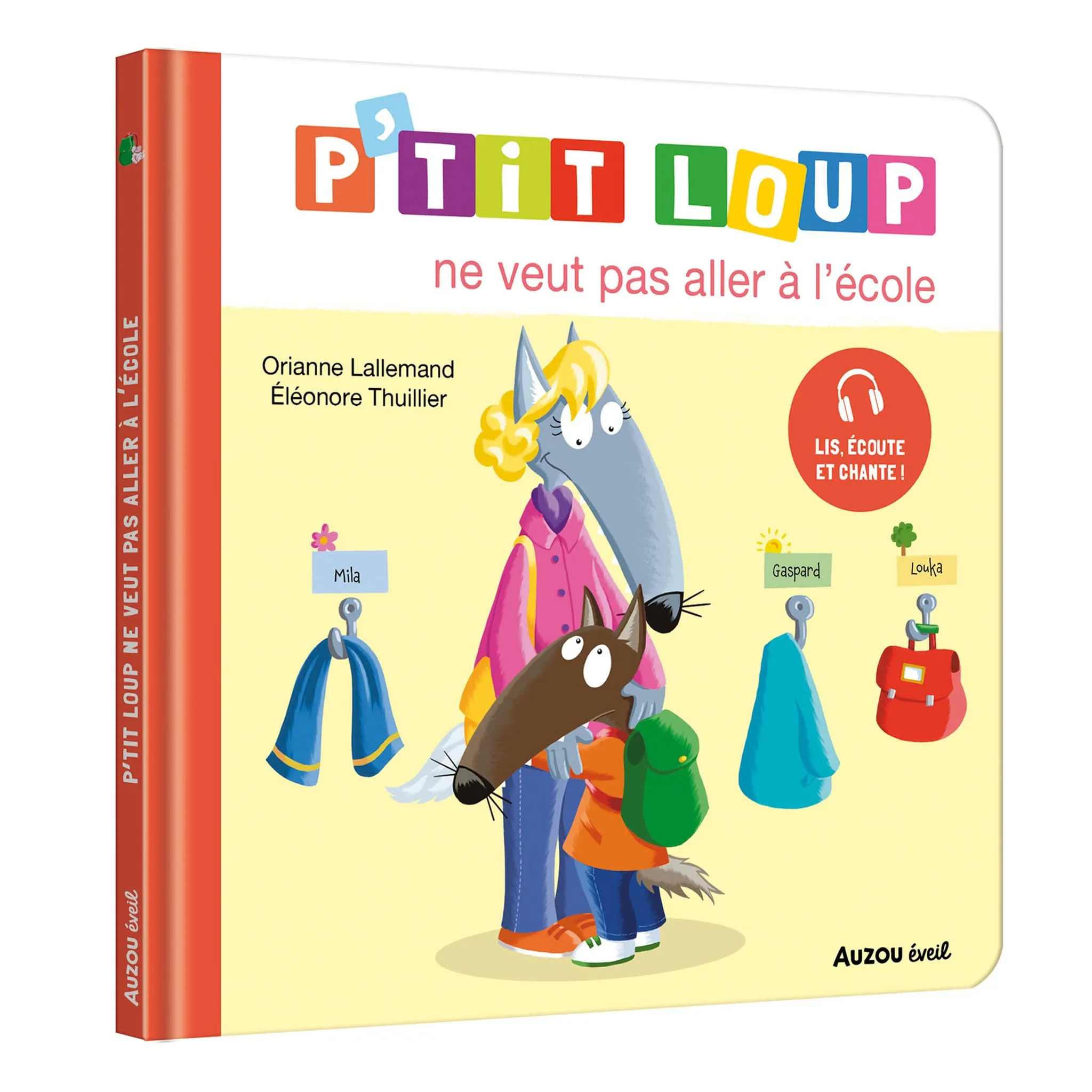 Auzou P'tit Loup Ne Veut pas Aller à l'Ècole