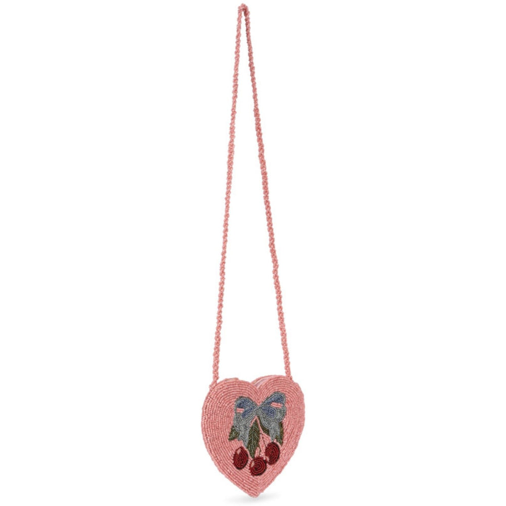 Køb Konges Sløjd Amarena Beaded Heart Taske