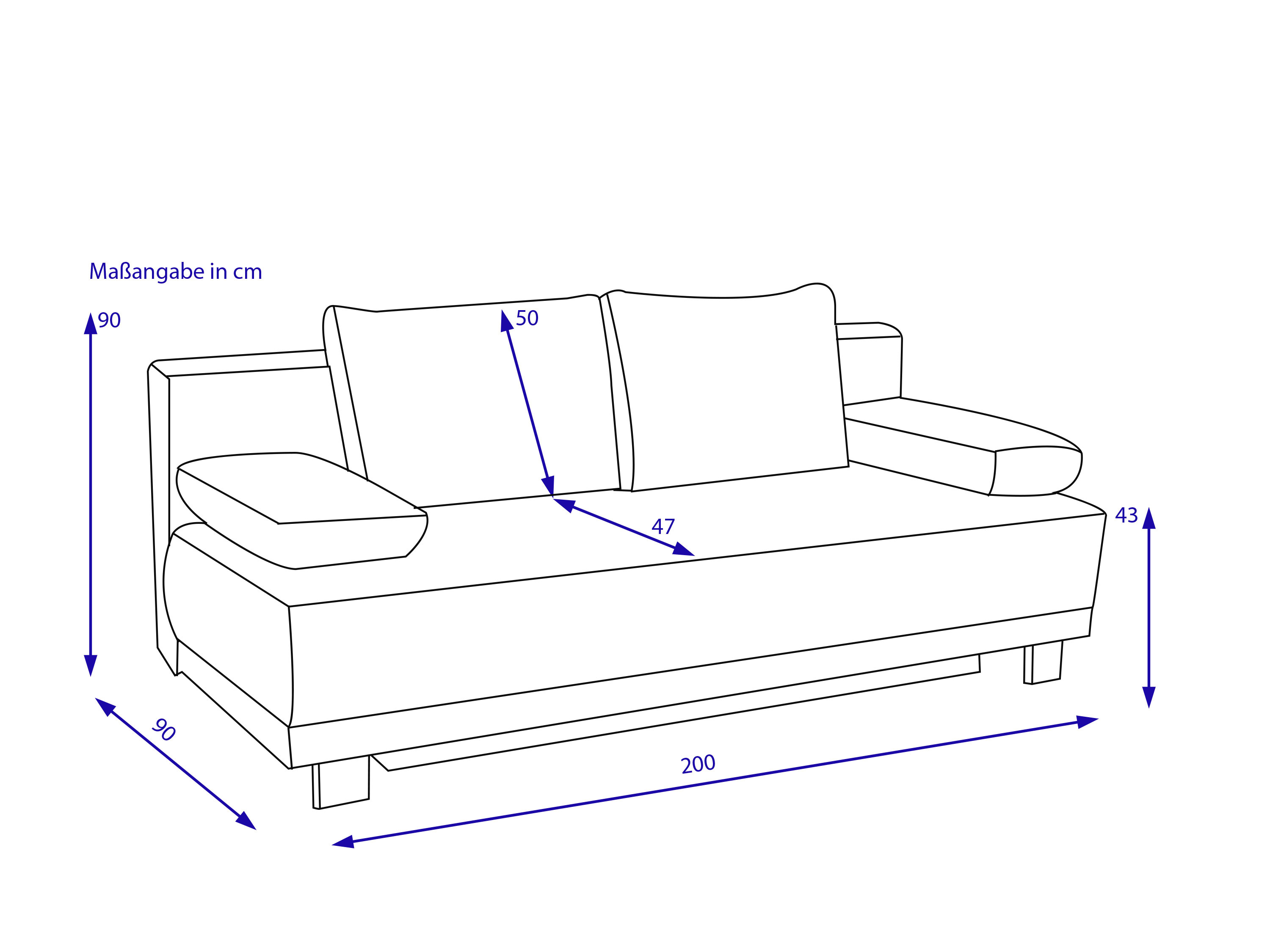 Schlafsofa Elastoform ROBERT