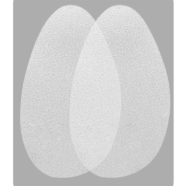 Sklisikre sko pads Selvklebende skosålebeskyttere oval