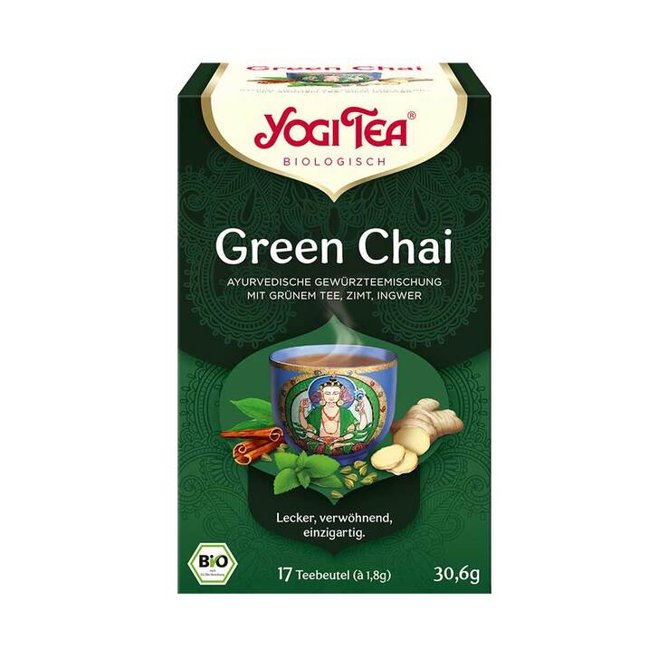 Yogi Tea Green Chai Bio, 17X1.8 g