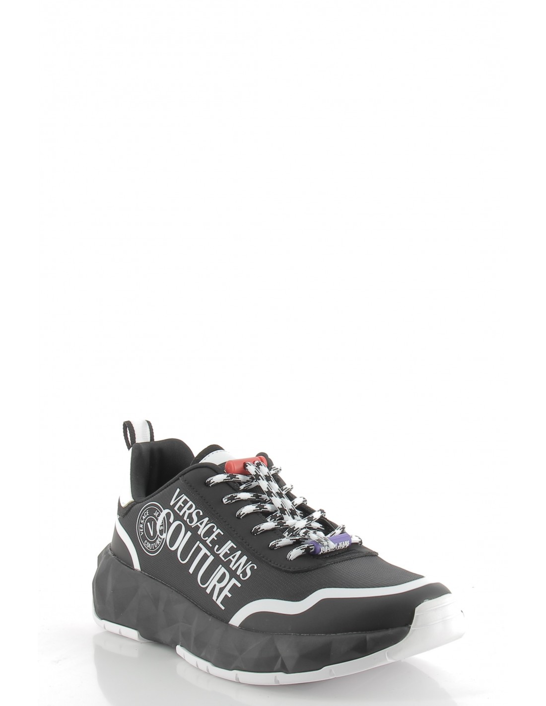 versace Baskets de ville homme atom noir