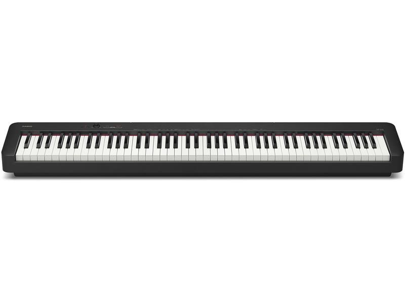 Casio E-Piano CDP-S110BK Schwarz Das Einsteigermodell der CDP-S Digitalpiano-Serie mit gewichtetem Scaled-Hammer-Action-Keyboard II mit 88 Tasten