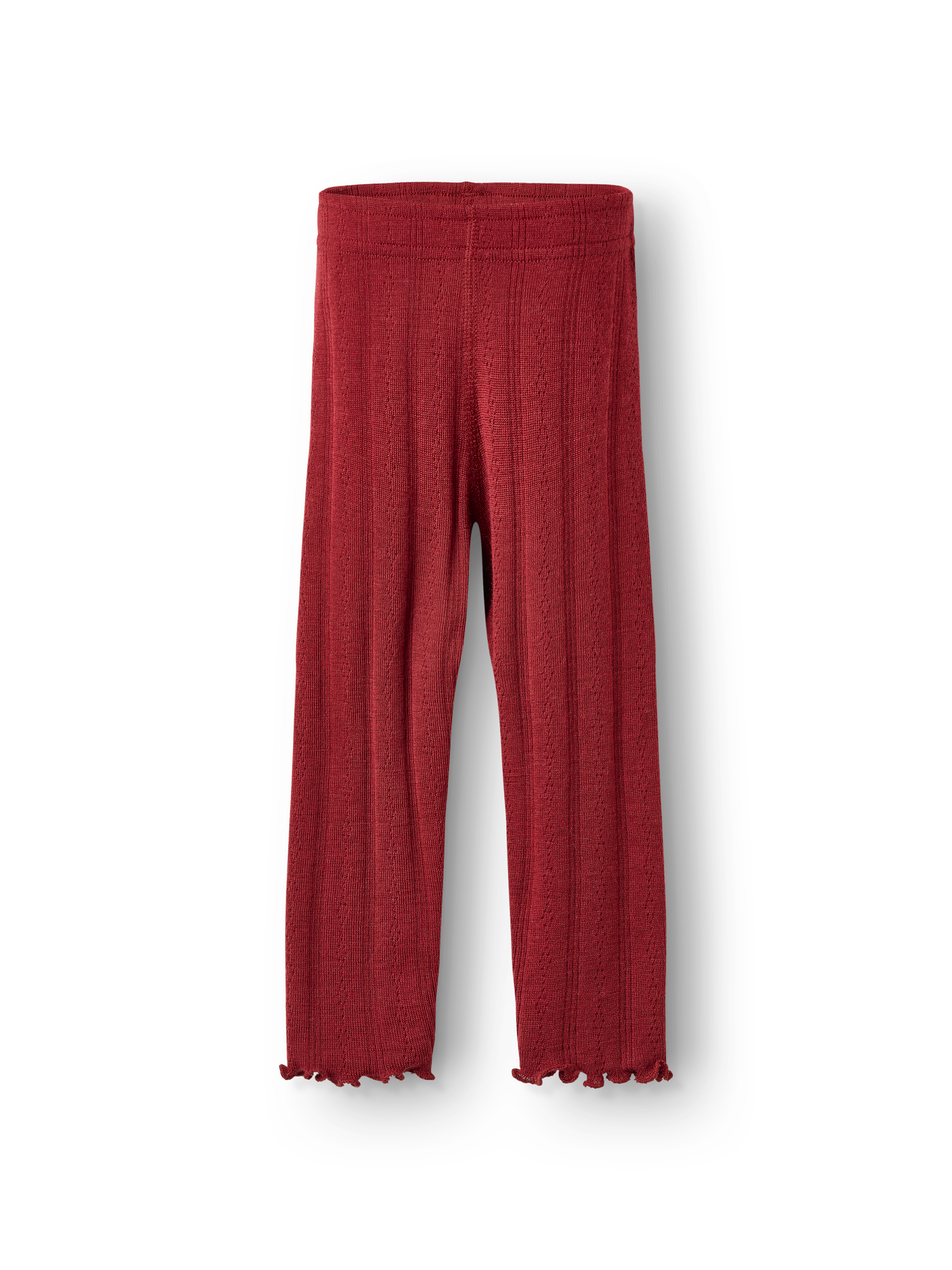 Pointelle legging van merinowol voor baby’s