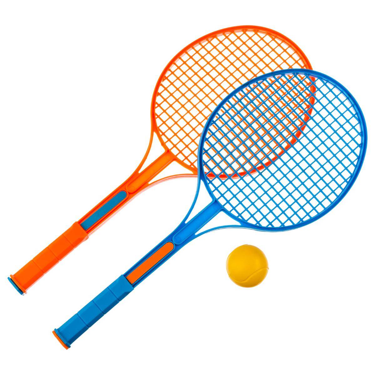 Lot de 2 raquettes de tennis + balle