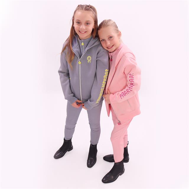 Vest Paardenpraat By Ej Teddy Kids Lichtroze