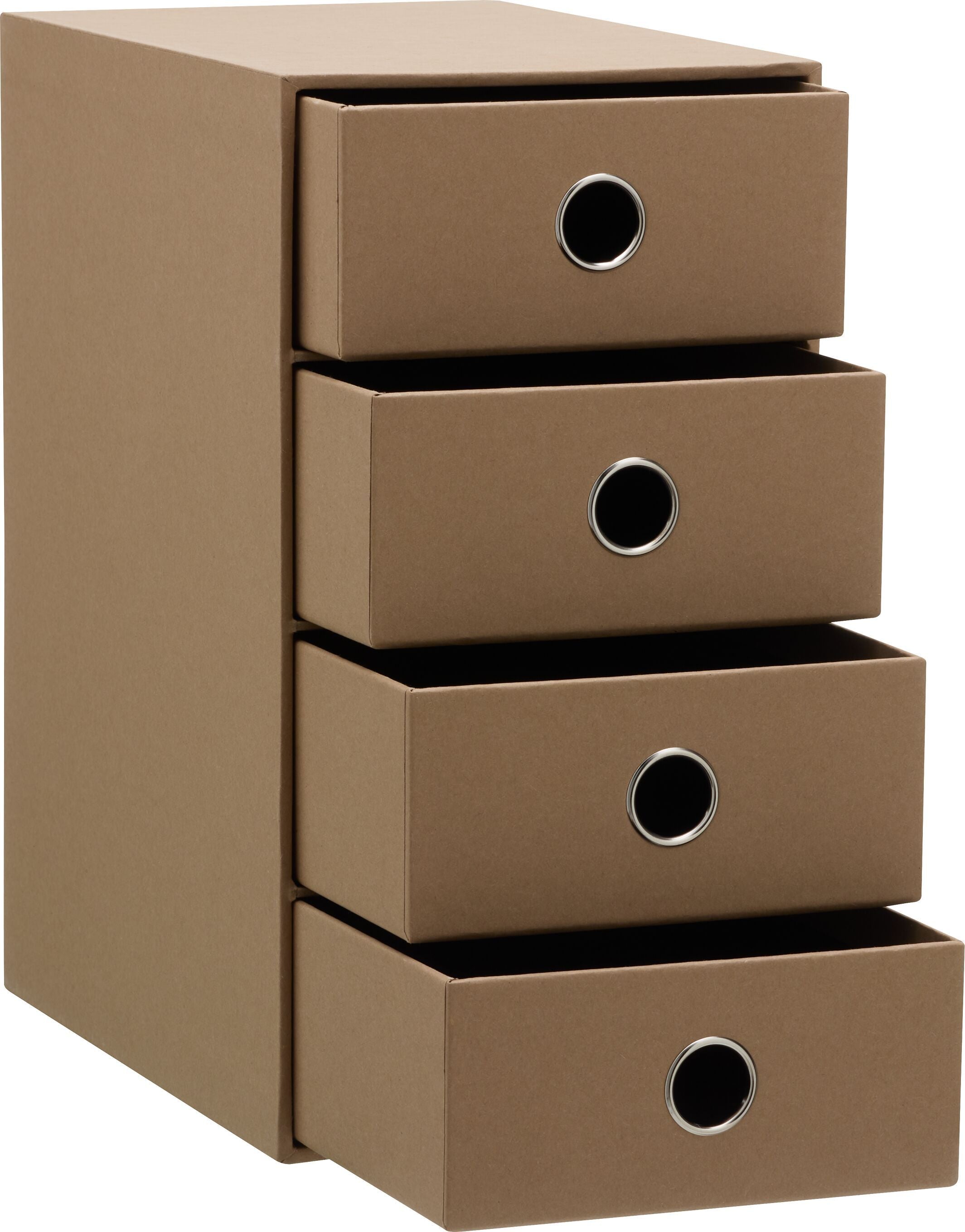 SOHO Schubladenbox - Sand / B: 17.5 cm x T: 25.0 cm x H: 32.0 cm