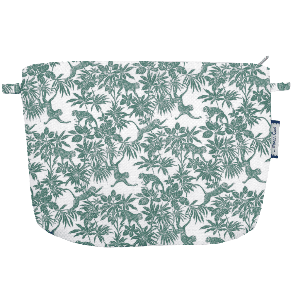 Pochette Tissu Jungle Vintage