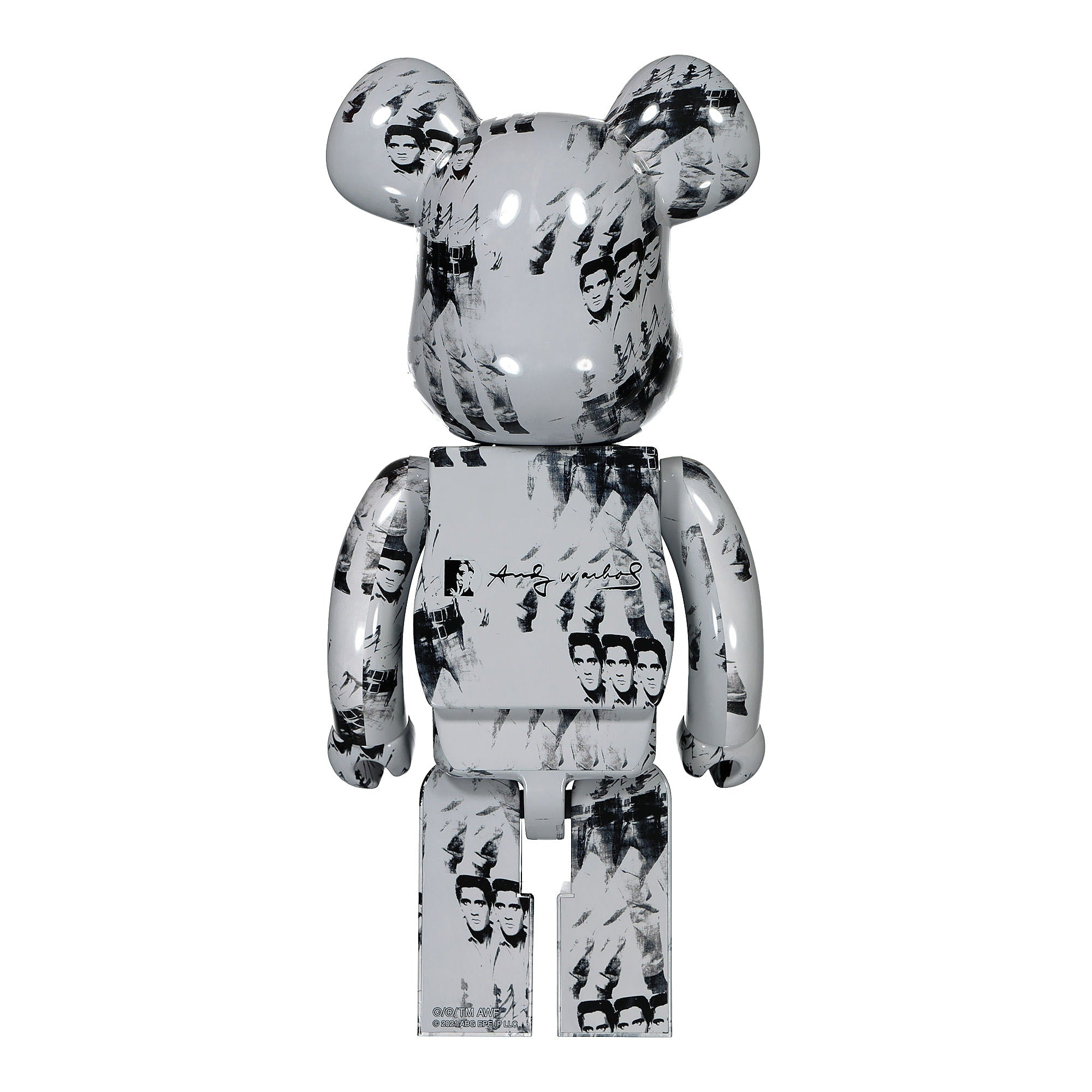Medicom<br>Be@rbrick Andy Warhols Elvis Presley 1000%