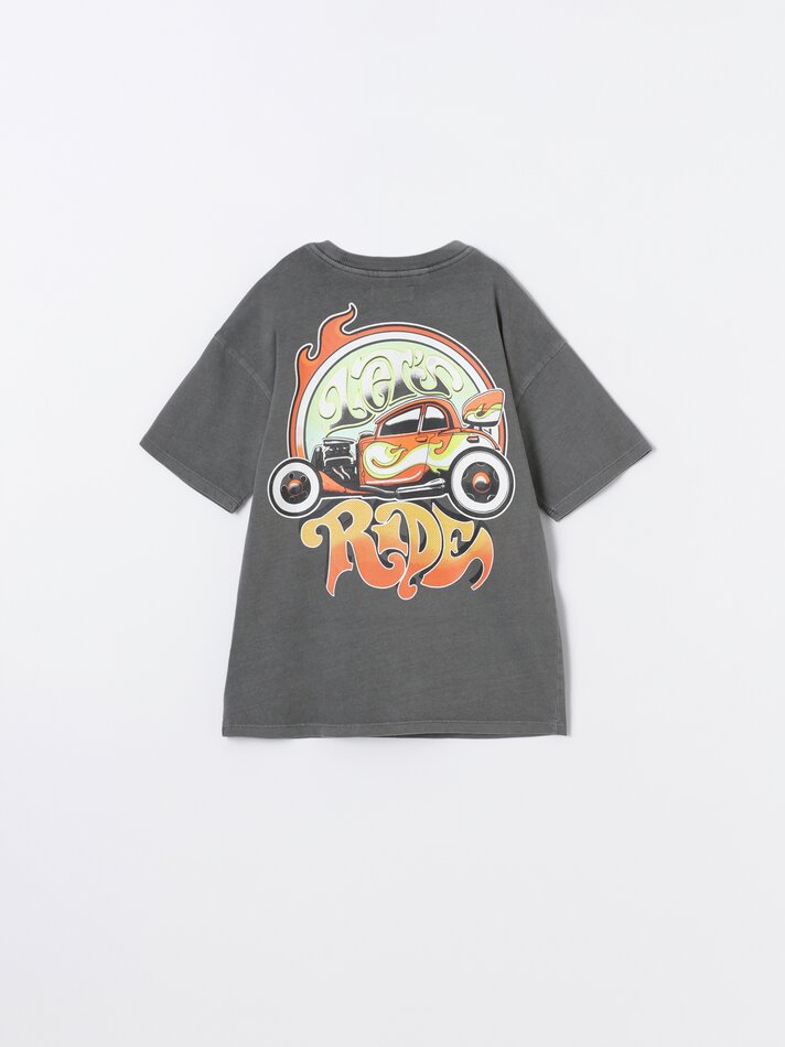 Camiseta com estampa maxi nas costas - Lead