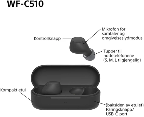 Sony WF-C510 Black