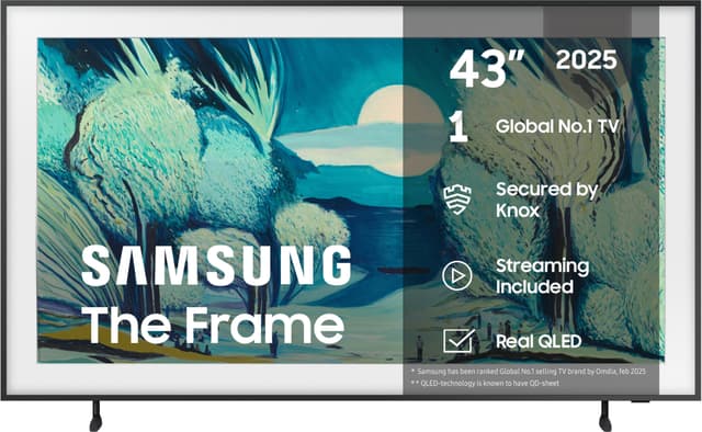 Samsung 43” The Frame 4K QLED Smart TV (2025)