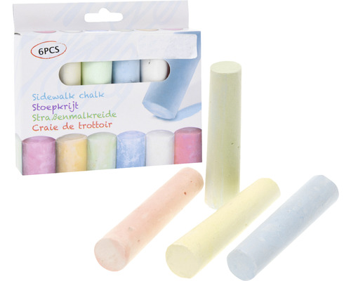 Stoepkrijt, 6-pack