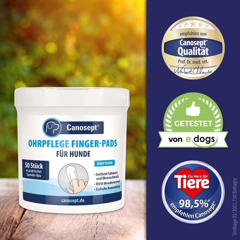 Canosept® Ohrenpflege Finger-Pads für Hunde